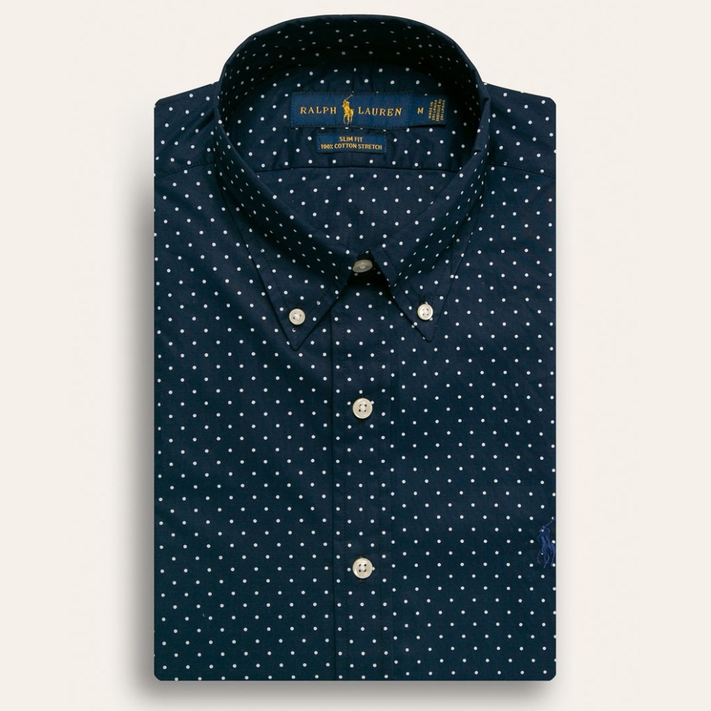 Ralph Lauren Polo Long Sleeve Slim Shirt Sm  $110